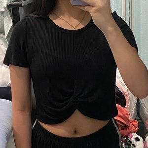 rib crop top